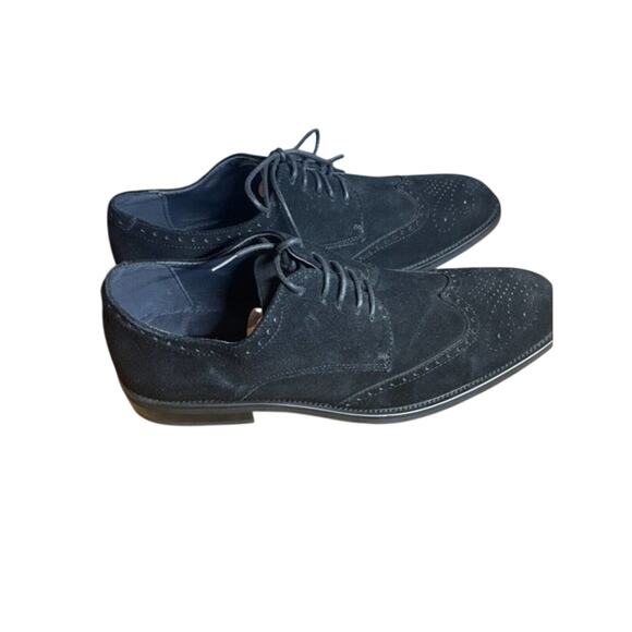 Joseph Abboud Black Suede Men\'s‎ Dress Shoe Size 10 main image 9